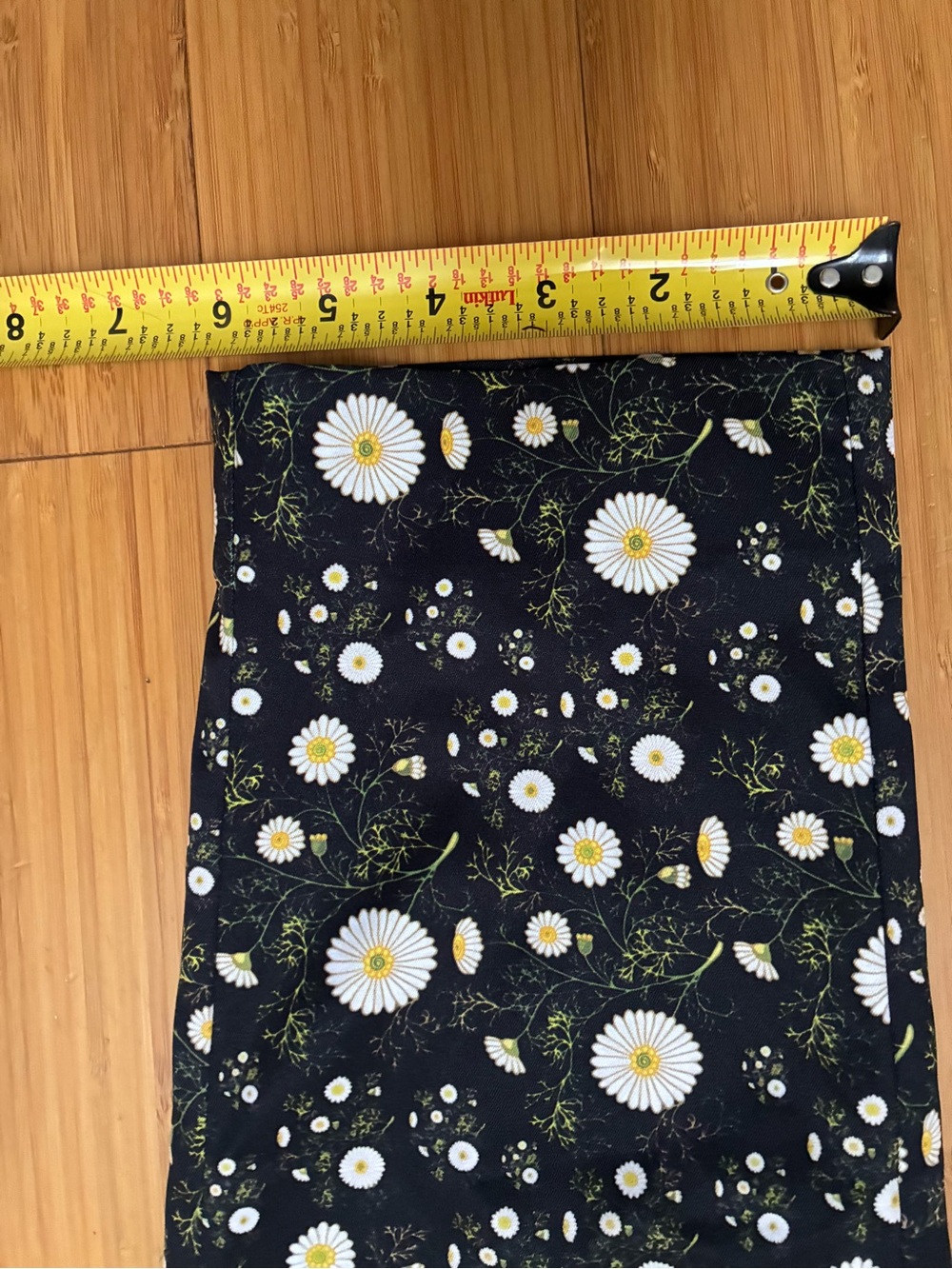 Wildfang Cropped Suit Pants with White Daisy Print - Picture 8 of 8